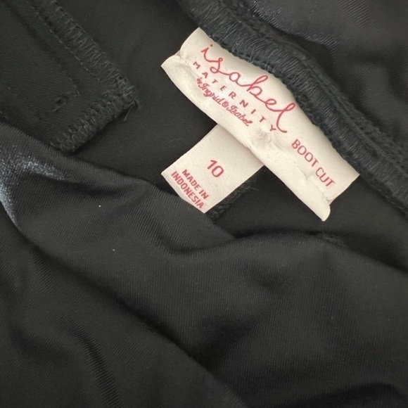 Isabel Maternity for Target - Black Over belly - Bootcut Trousers (Size 10) - Picture 8 of 11